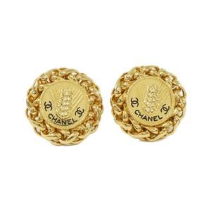 CHANEL Authentic Black Earrings